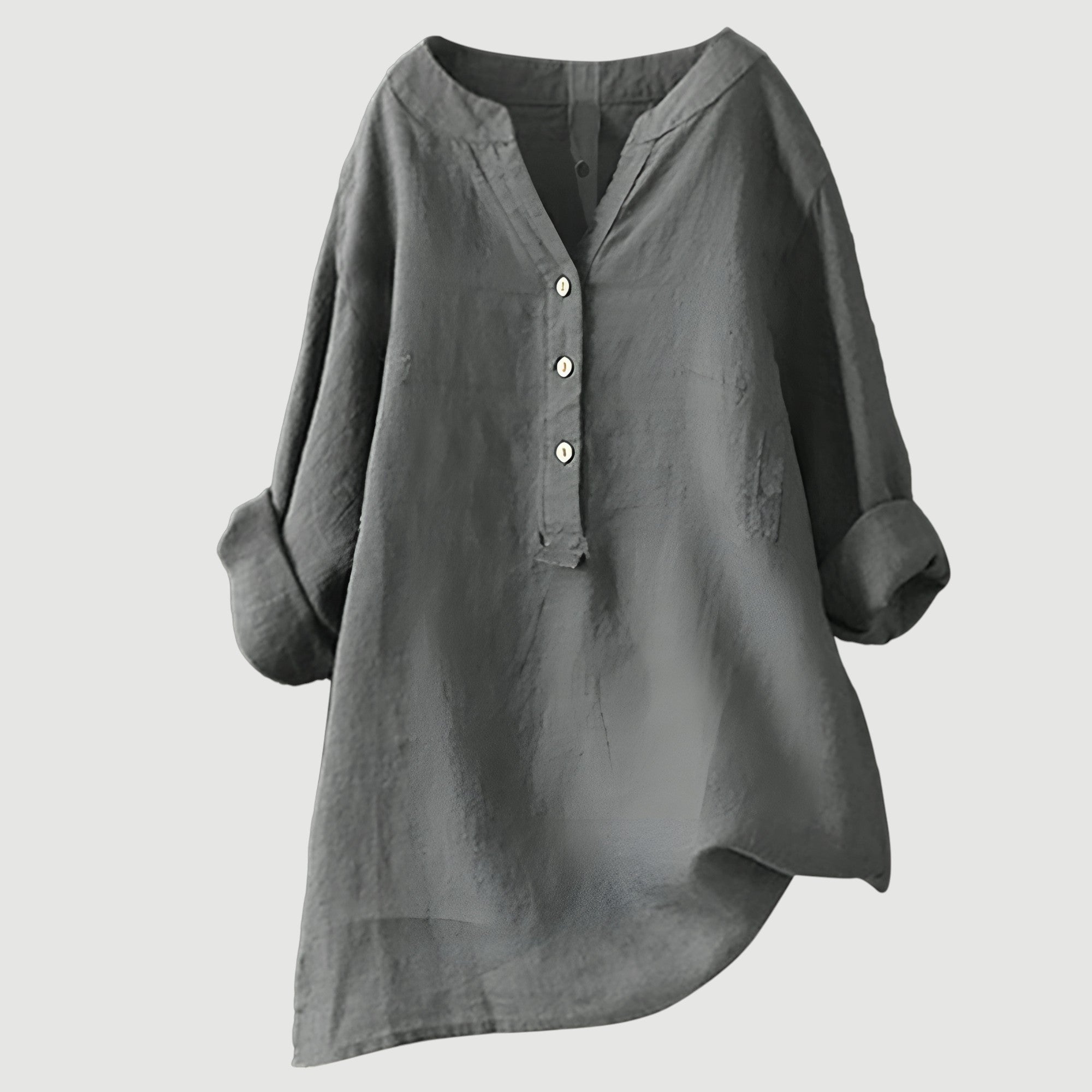 Freja | Let og komfortabel Bluse med knapper
