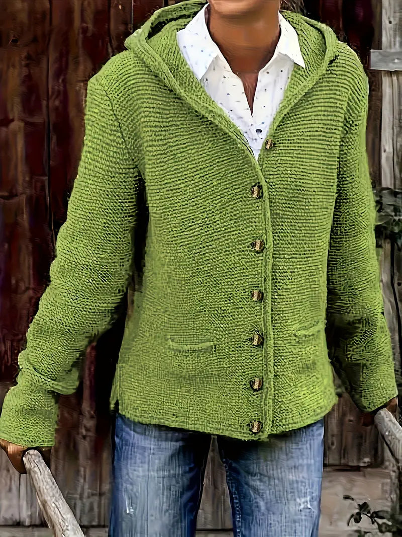 Mali | Cardigan med hætte