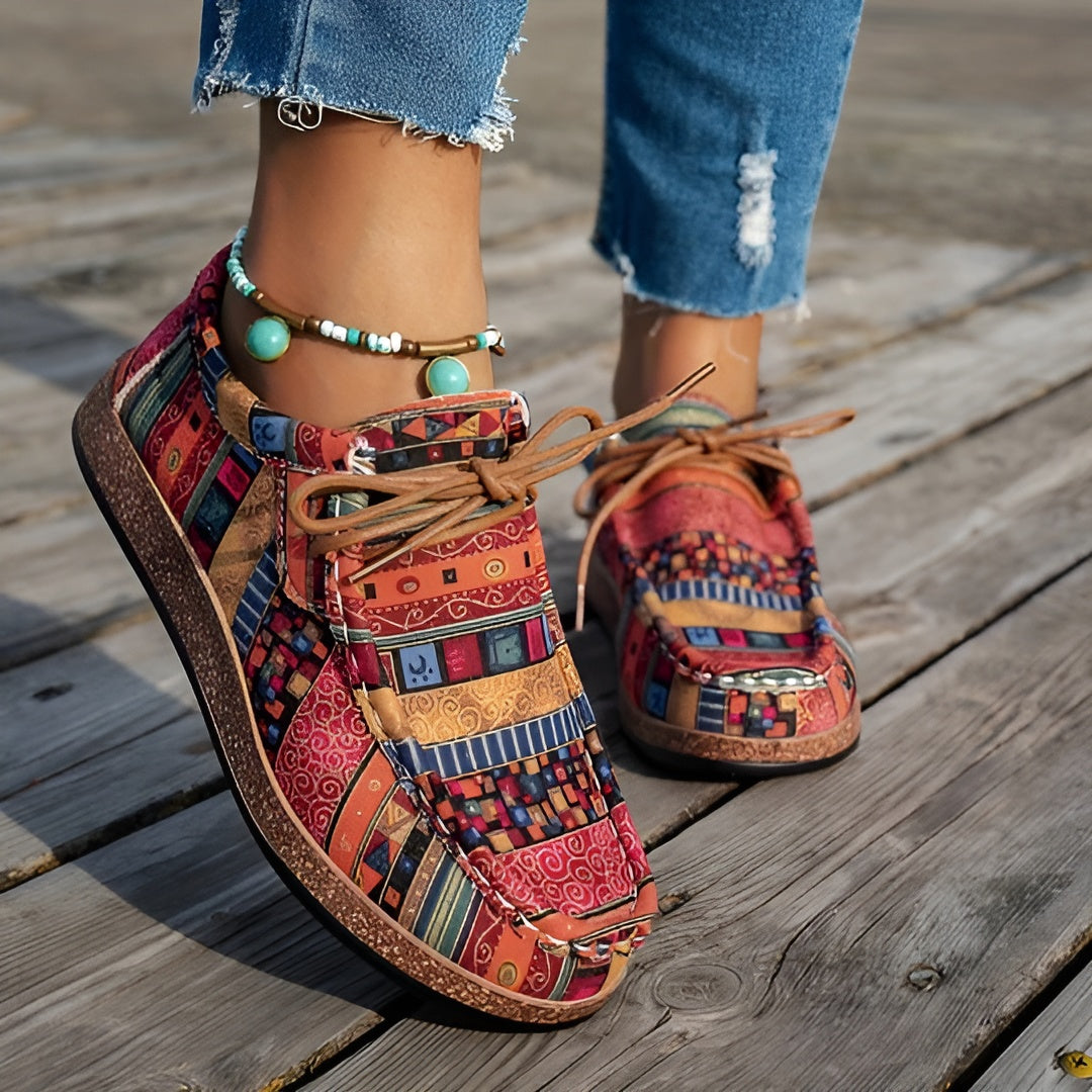 Jacinta – Komfortable boho-sneakers