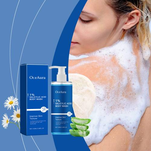 Salicylsyre showergel med aloe