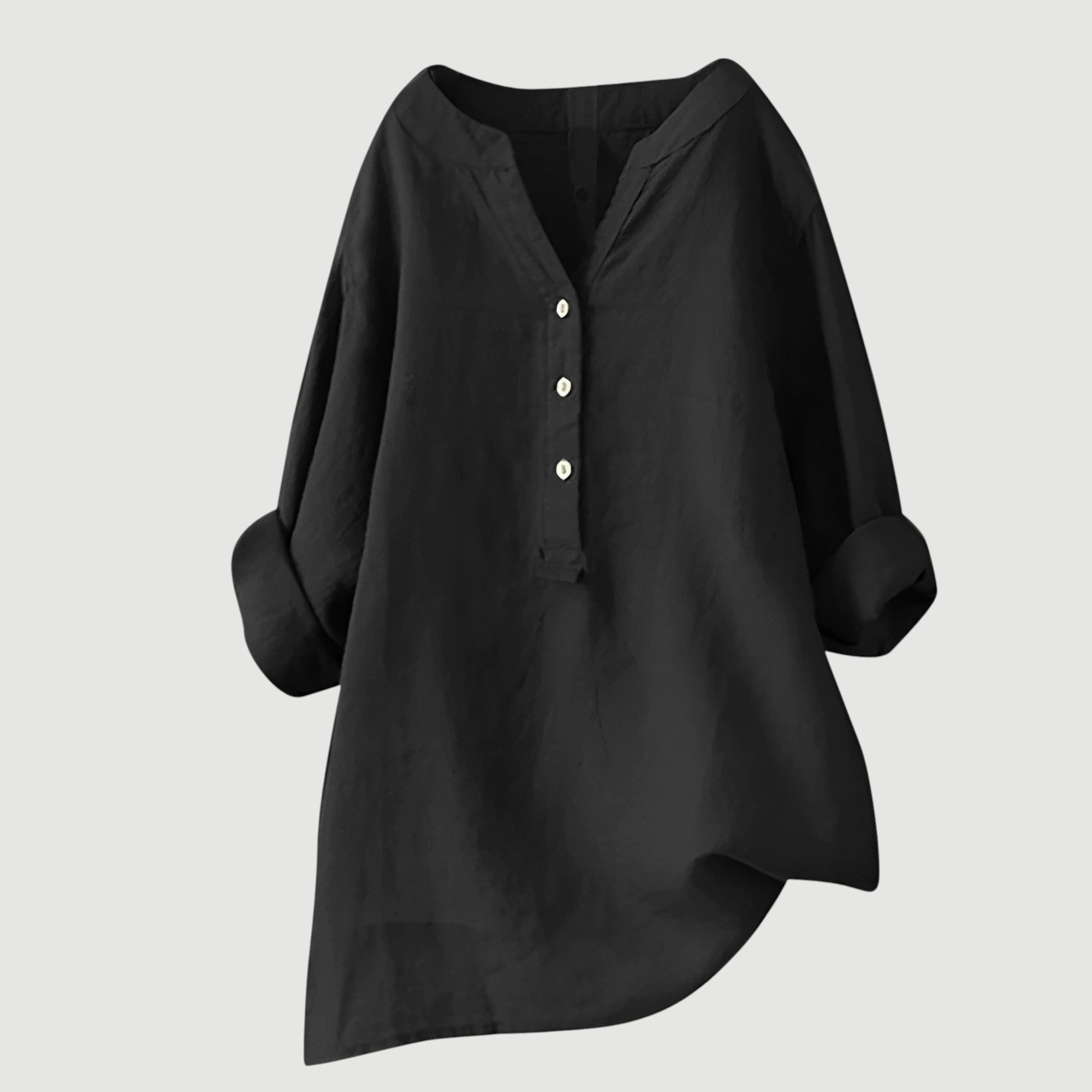 Freja | Let og komfortabel Bluse med knapper