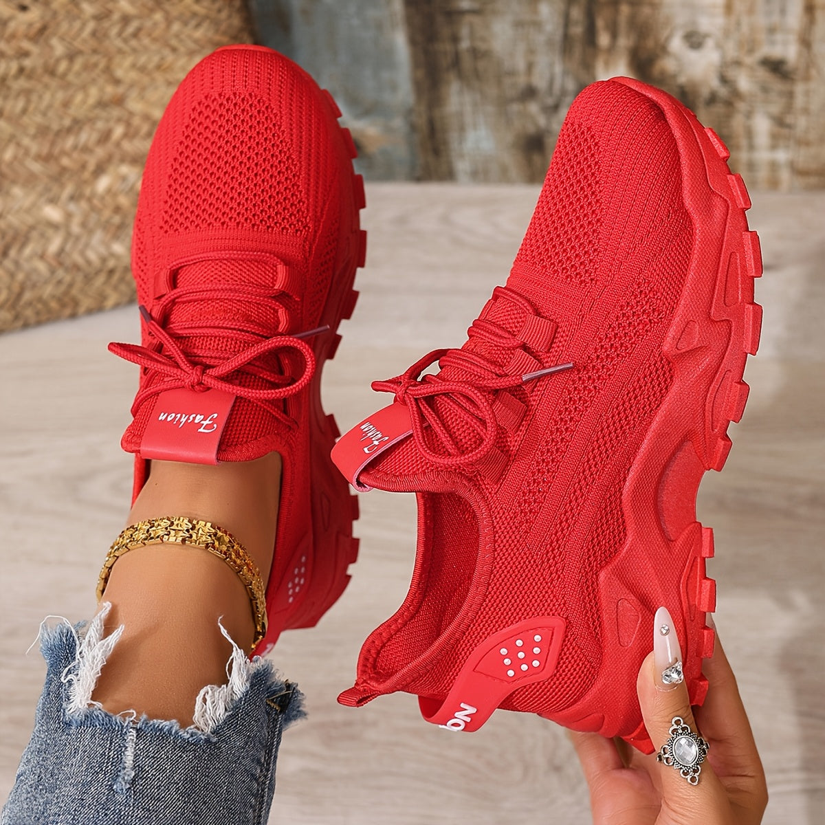 Monica | Letvægts mesh-sneakers
