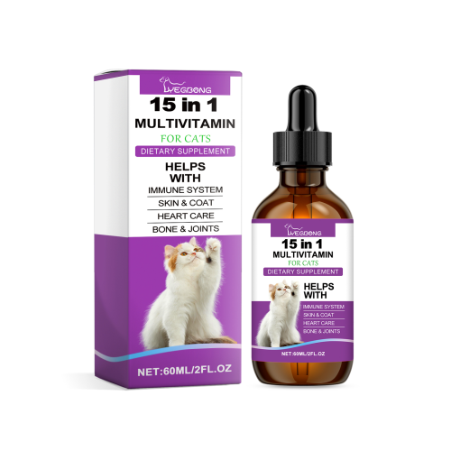 Vitamindråber til katte