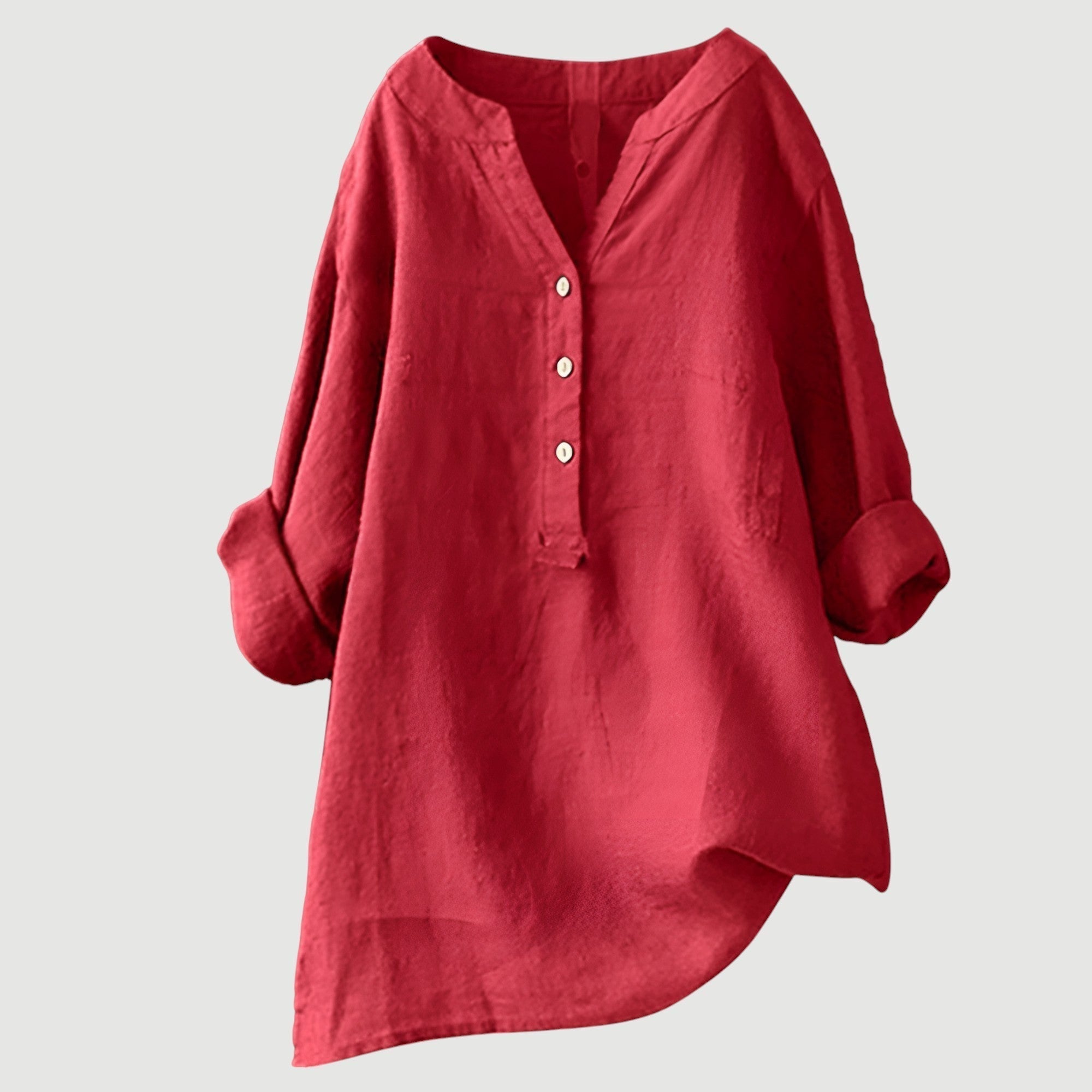 Freja | Let og komfortabel Bluse med knapper