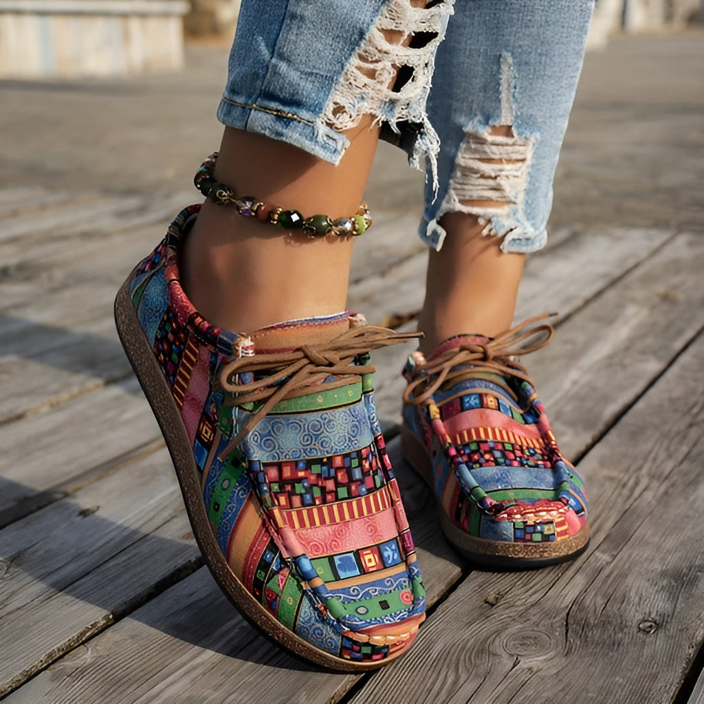 Jacinta – Komfortable boho-sneakers