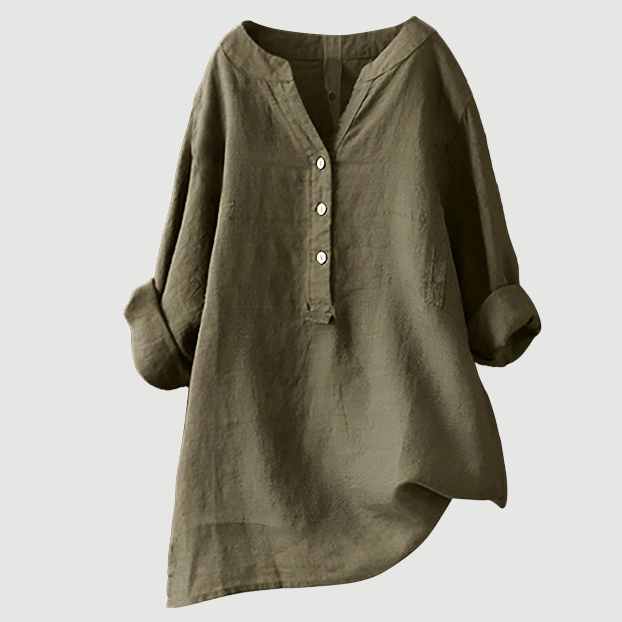 Freja | Let og komfortabel Bluse med knapper