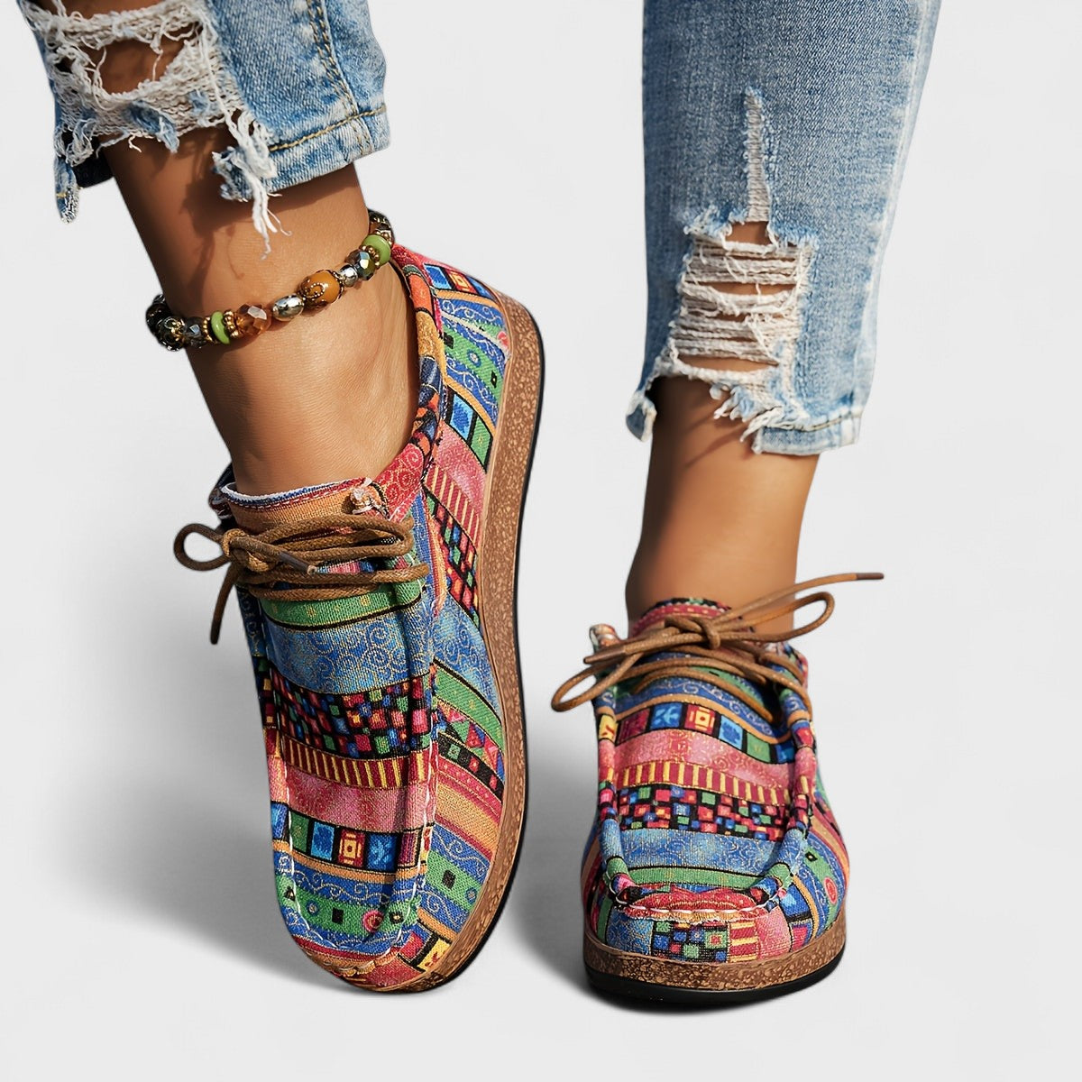 Selma | Komfortable farverige sneakers