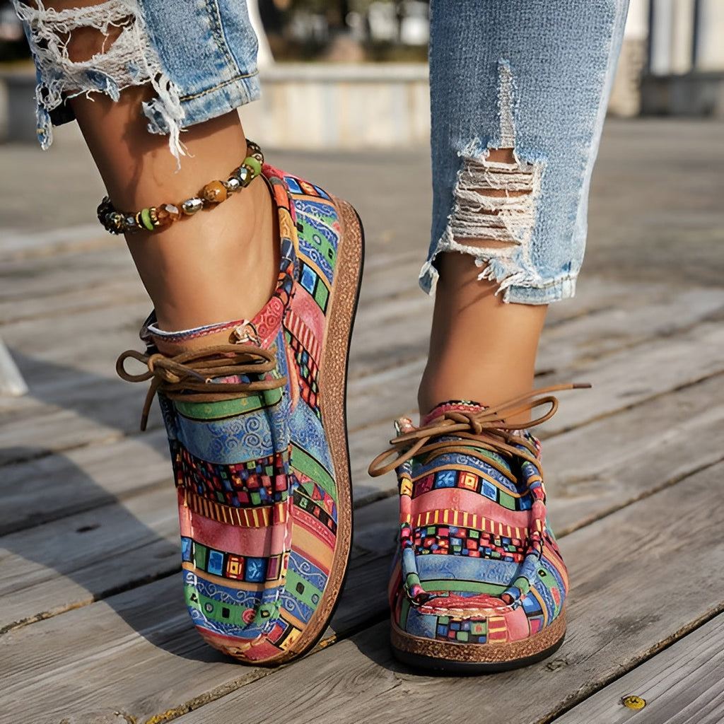 Jacinta – Komfortable boho-sneakers