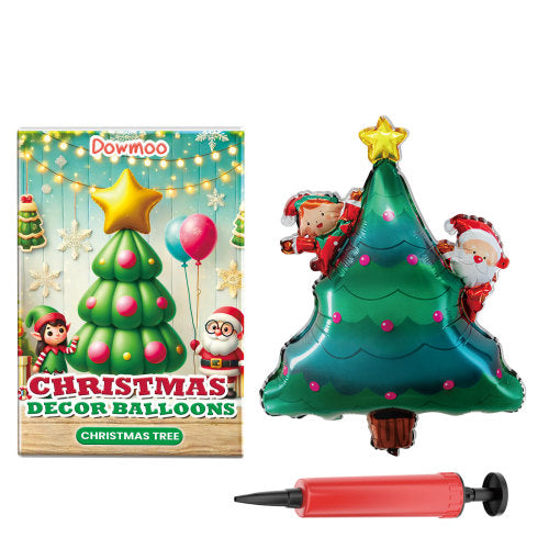 Juletræ stående ballon