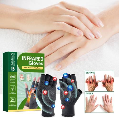 Peptidfiber støttehandsker