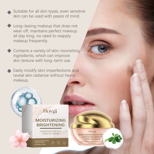 Concealercreme med niacinamid og centella