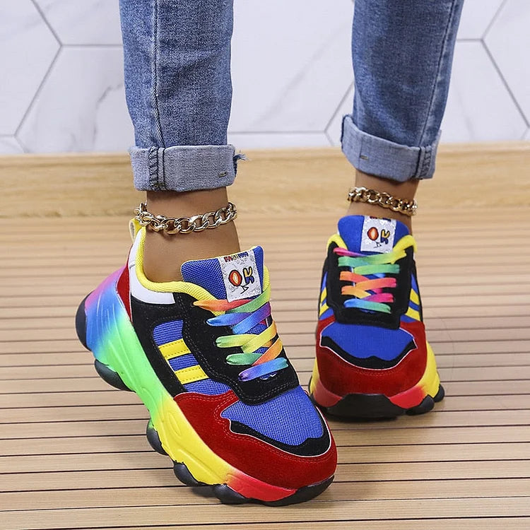 Mille | Legende Regnbue Sneakers