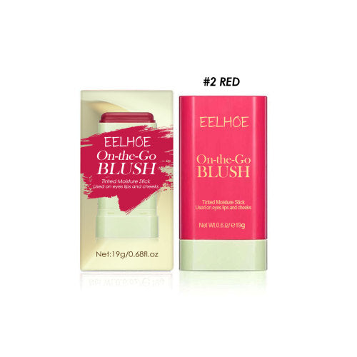 Multi-use blush og highlighter stick