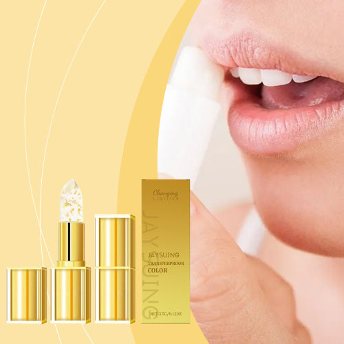 Guldfolie farveskiftende læbepomade