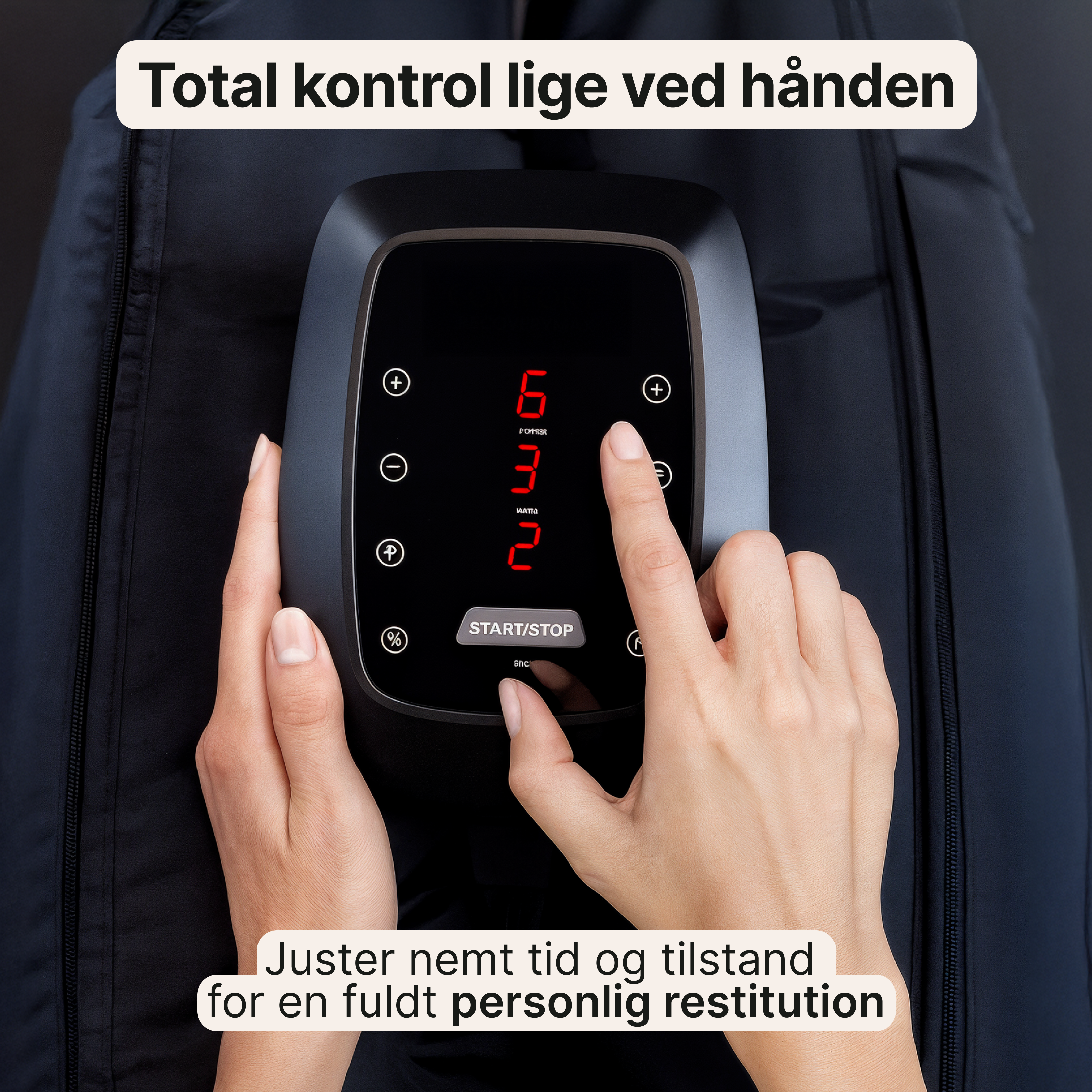 LegRelief Pro – Benmassage med kompression