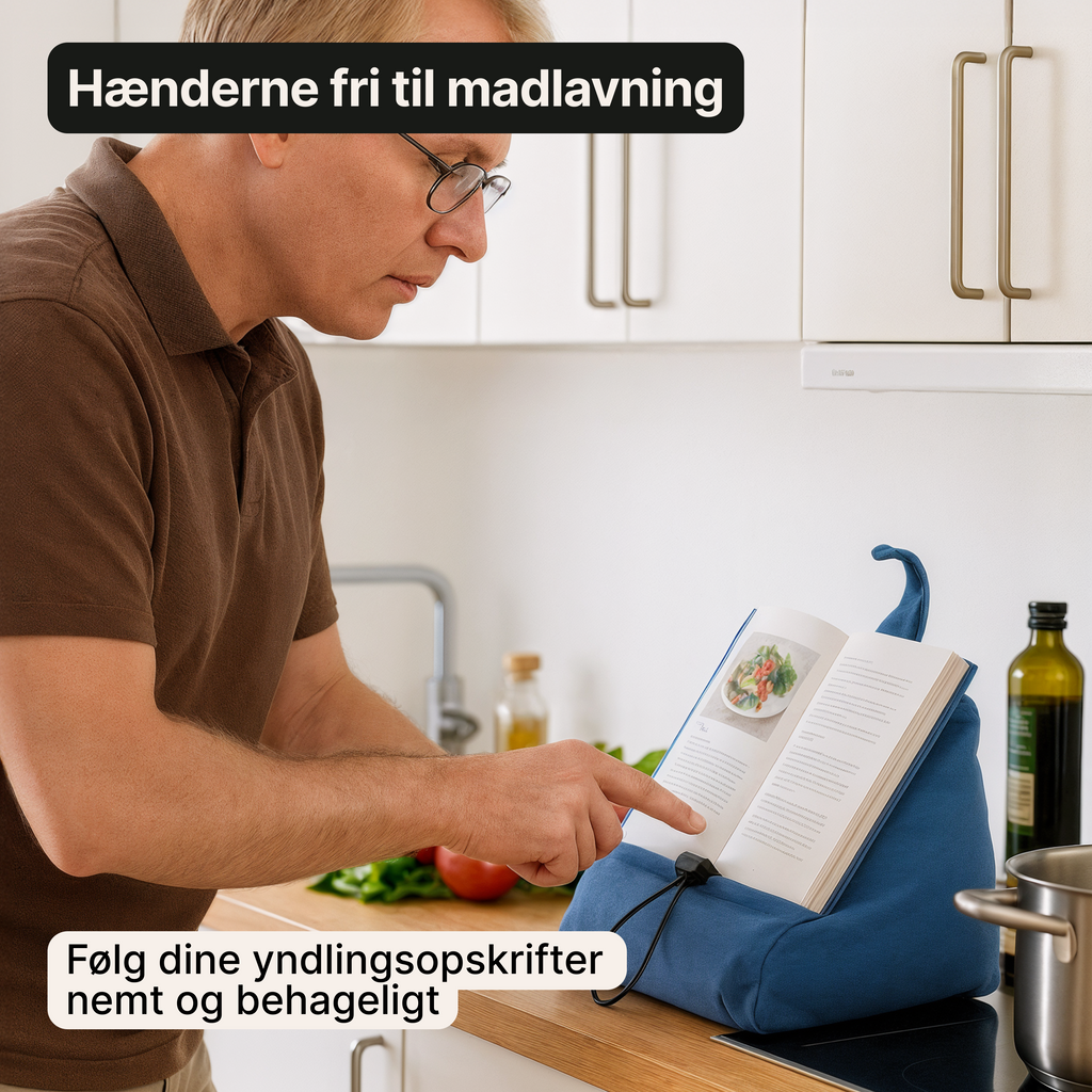 BookStand™ - Komfortabel bogholder for god læseoplevelse