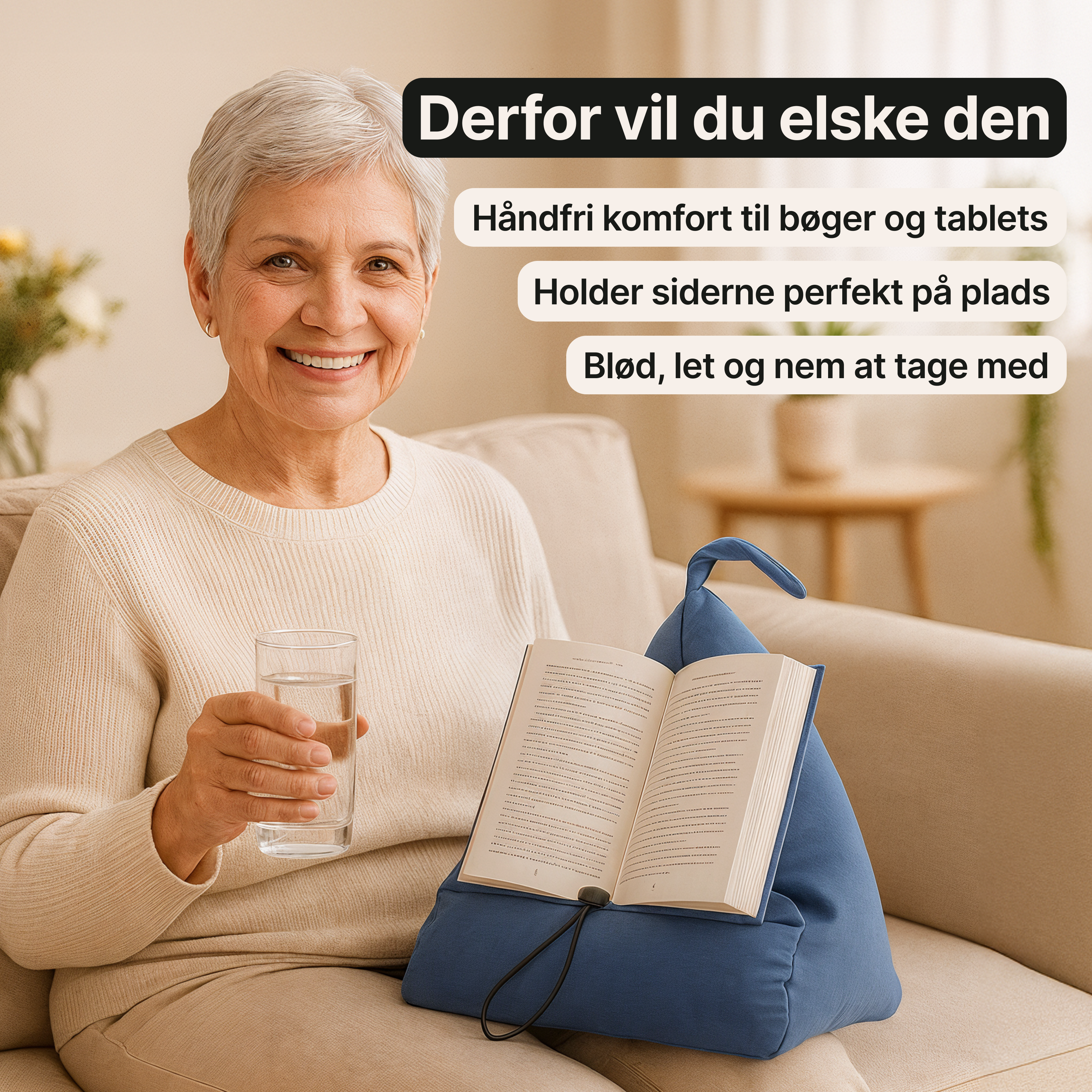 BookStand™ - Komfortabel bogholder for god læseoplevelse