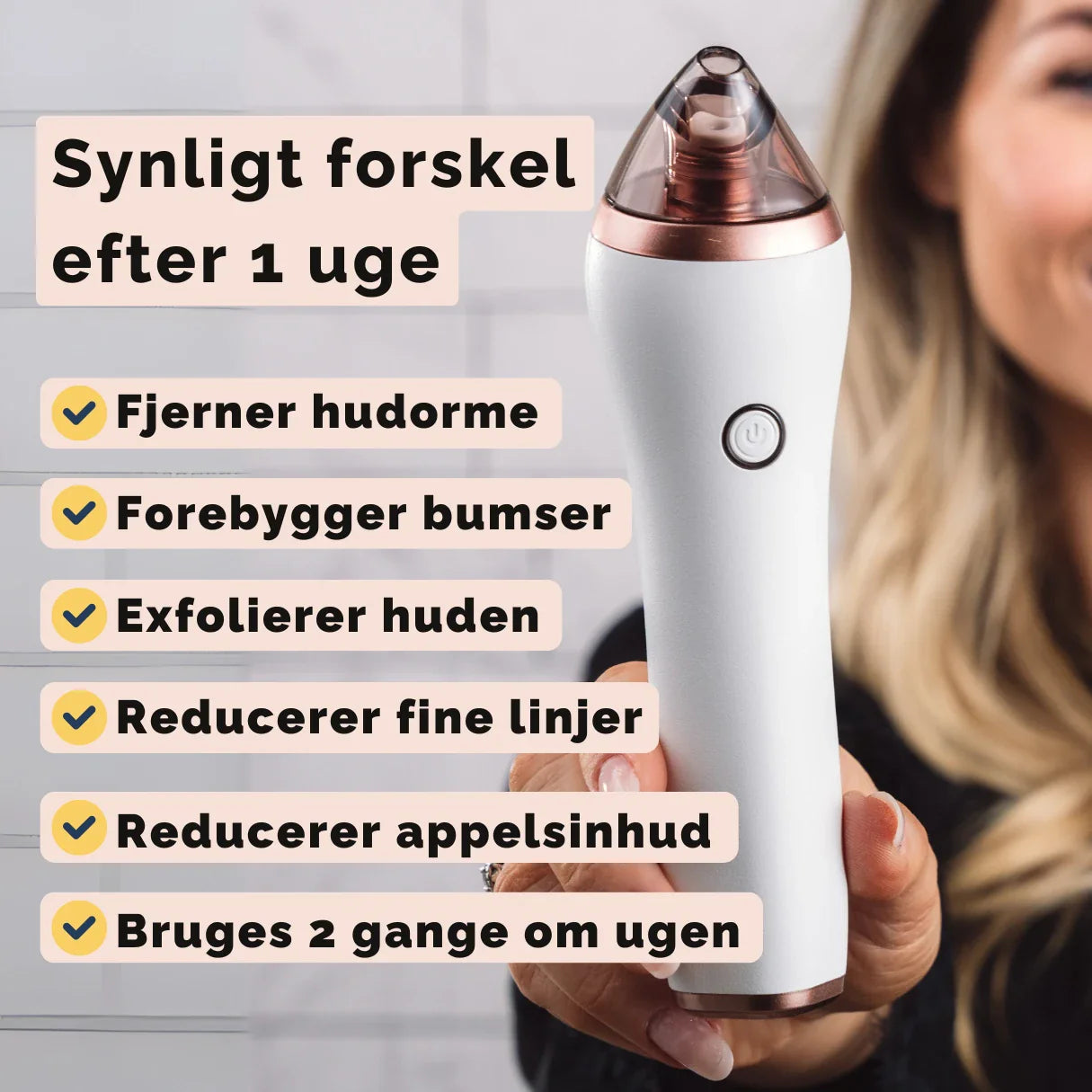 Derm Vakuum - renser hudorme og porer