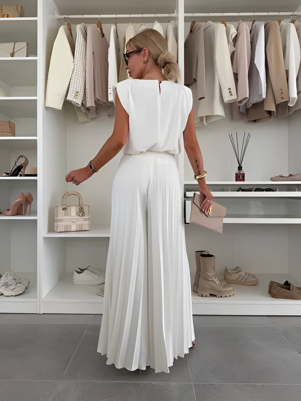 MAUREEN SÆT | Elegant 2-delt outfit med moderne finesse