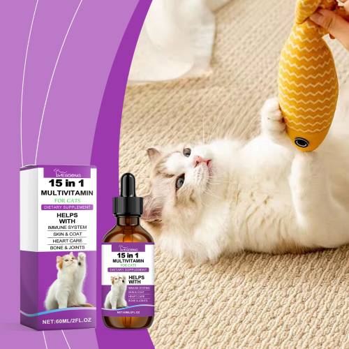 Vitamindråber til katte