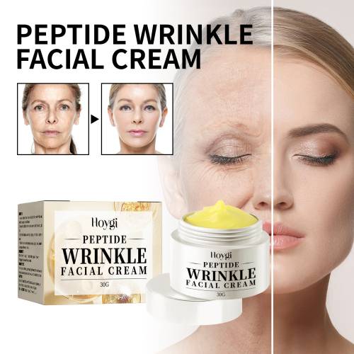 Peptid opstrammende ansigtscreme