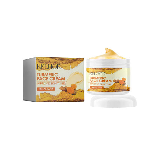 Gurkemeje og moringa ansigtscreme
