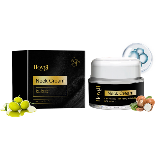 Opstrammende halscreme med olivenolie og shea