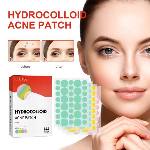 Farverige hydrokolloid bumseplastre