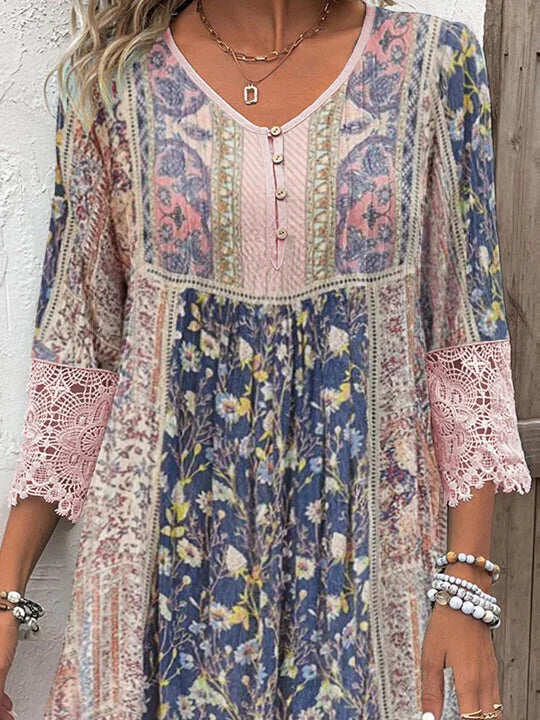 Maja | Boho Kjole