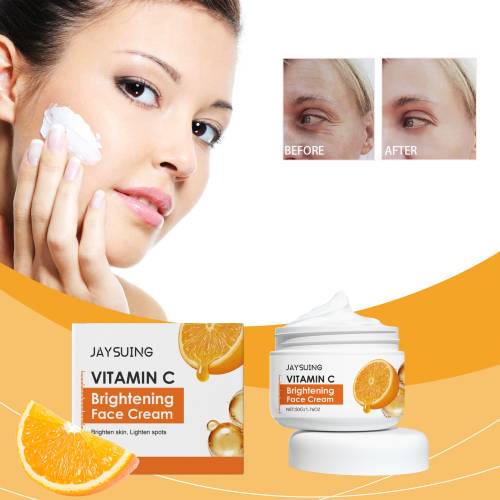 C-vitamin ansigtscreme med frugtig duft