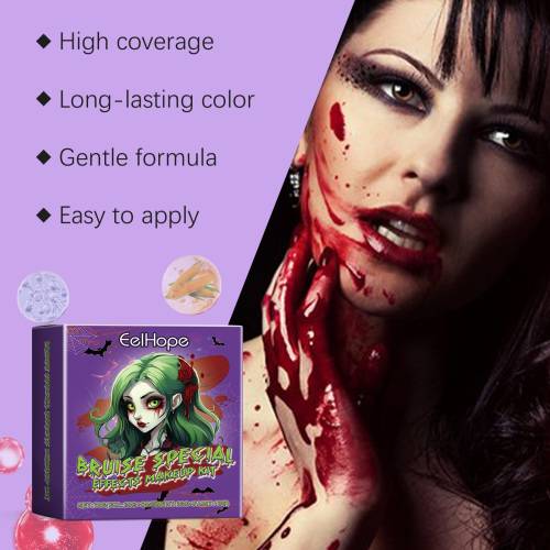 Halloween vampyr makeup-kit