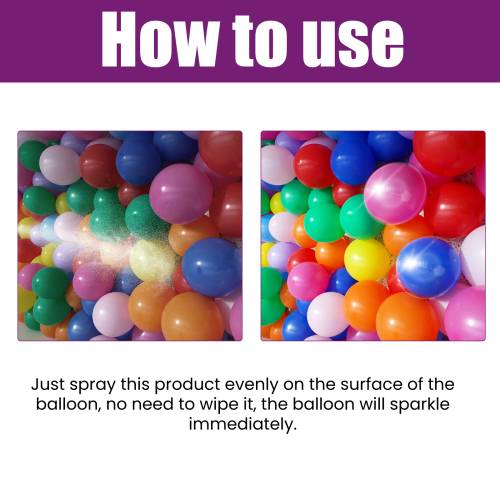 Ballon stemnings-glansspray