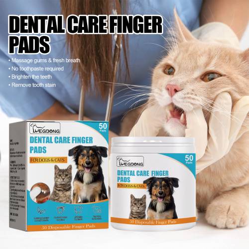 Hunde- og katte-tand fingerservietter
