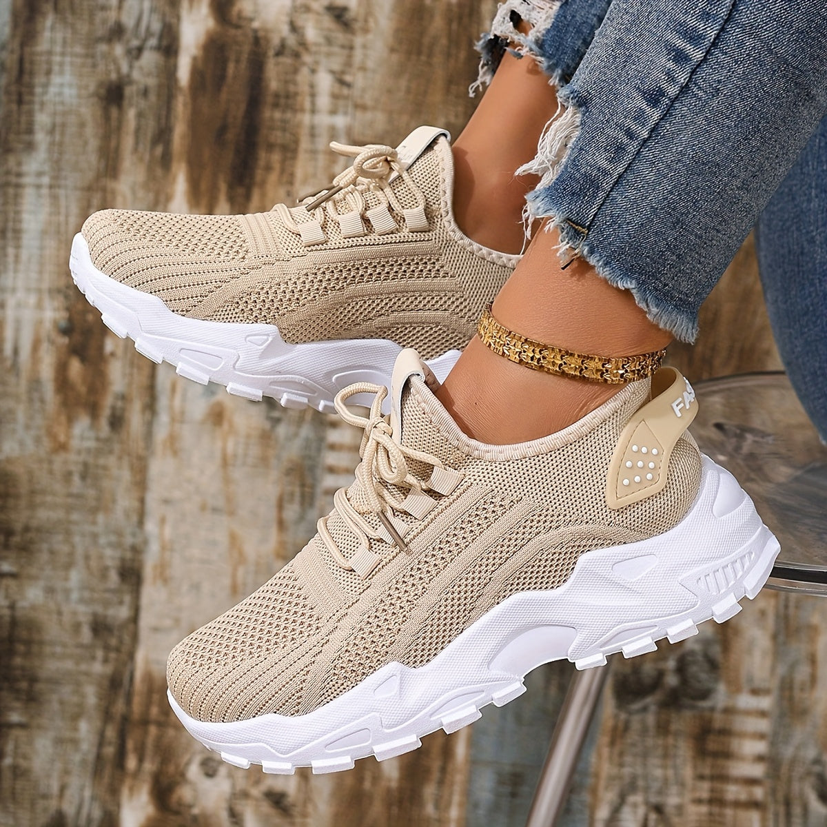 Monica | Letvægts mesh-sneakers