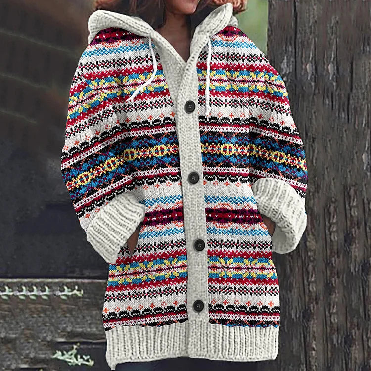 Signe - Strikket cardigan i uld