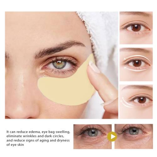 Retinol øjenpads med aloe og soja, 20 stk.