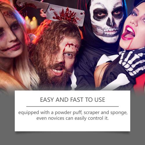Halloween makeup-palettesæt