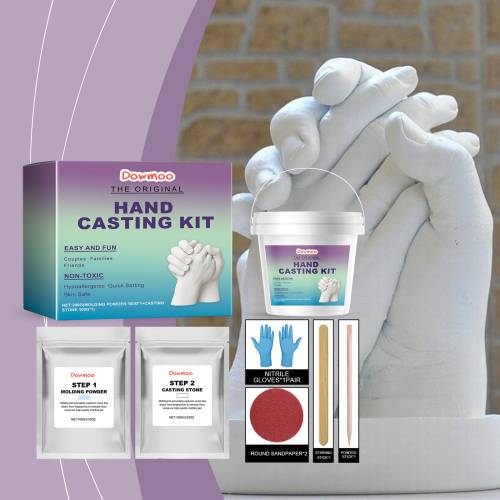 3D håndaftryk-afstøbningssæt