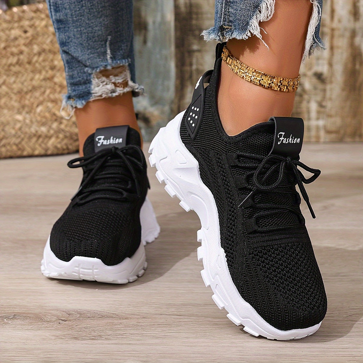 Monica | Letvægts mesh-sneakers