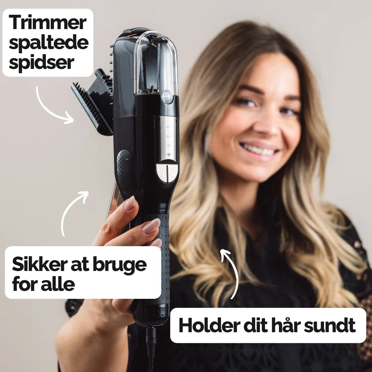 SilkyTrim - Hårtrimmer til spaltede spidser