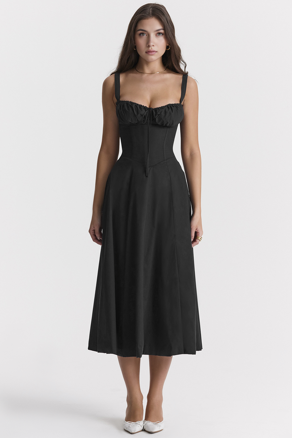 Ane | med bustier-overdel i polyester