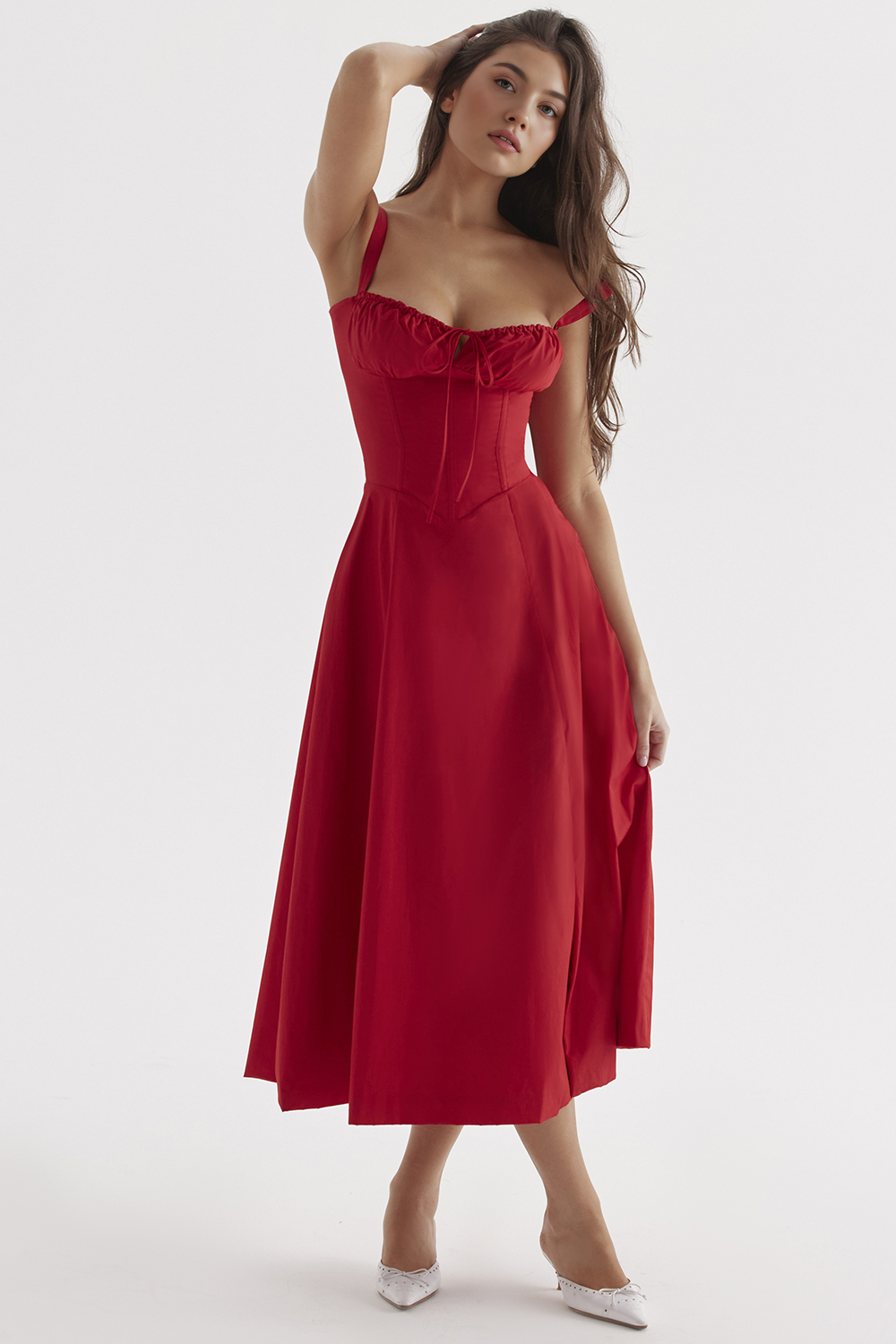Ane | med bustier-overdel i polyester