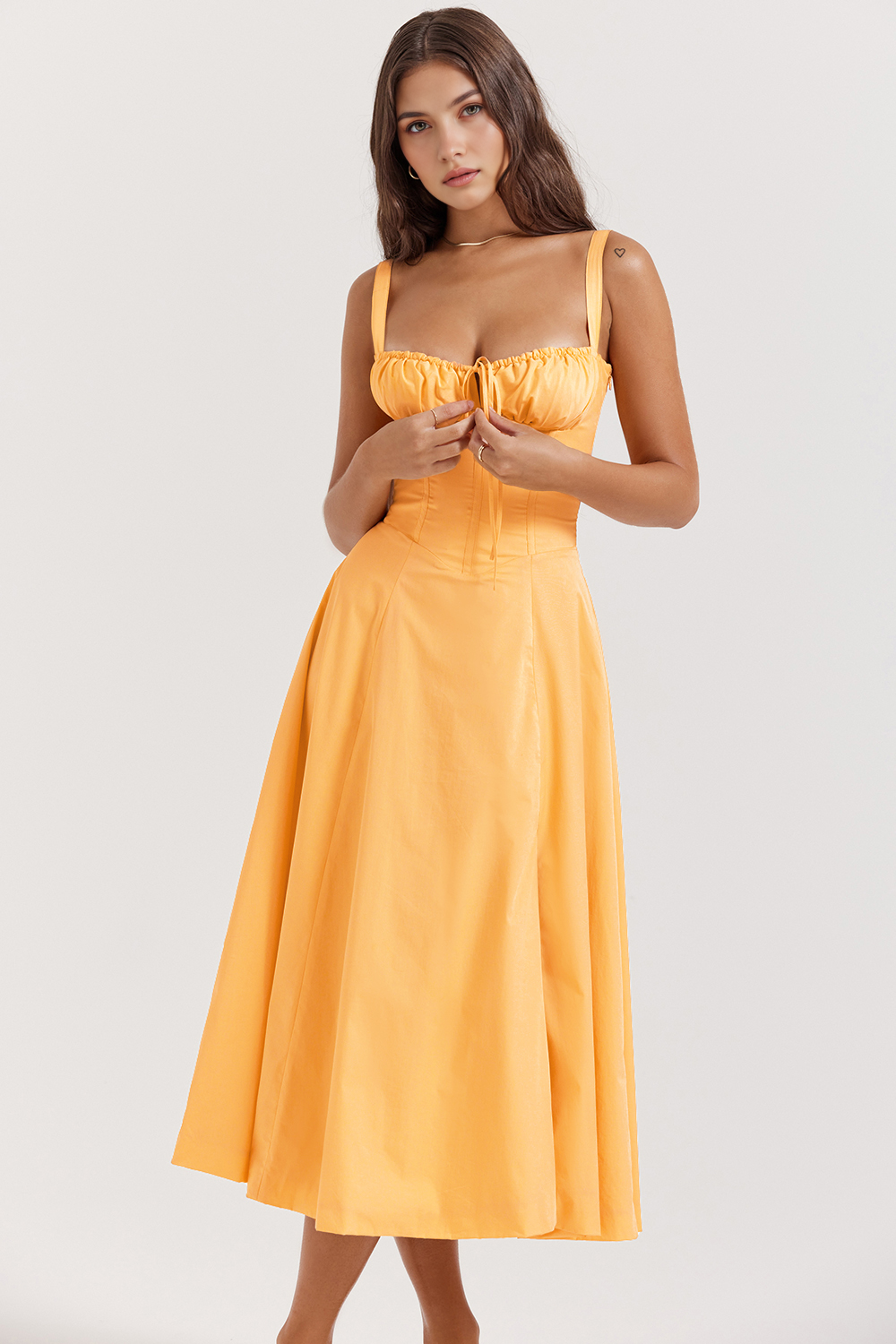 Ane | med bustier-overdel i polyester