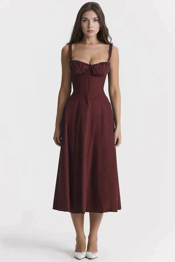 Ane | med bustier-overdel i polyester