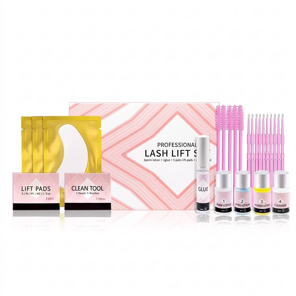 ByMarly Lash Lift Kit – Salon Smukke Løftede Vipper Hjemme