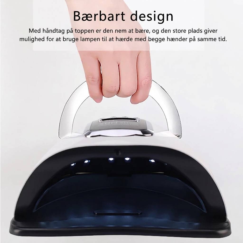 Bymarly Nail Lamp – LED UV Neglelampe til Salonresultater Hjemme