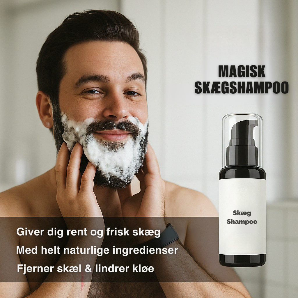 Skægpleje Kit (Perfekt til manden) - Komplet Skægplejekit