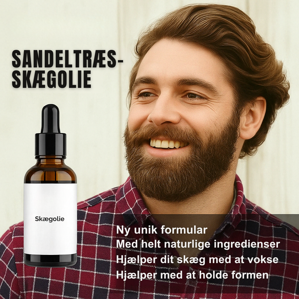 Skægpleje Kit (Perfekt til manden) - Komplet Skægplejekit