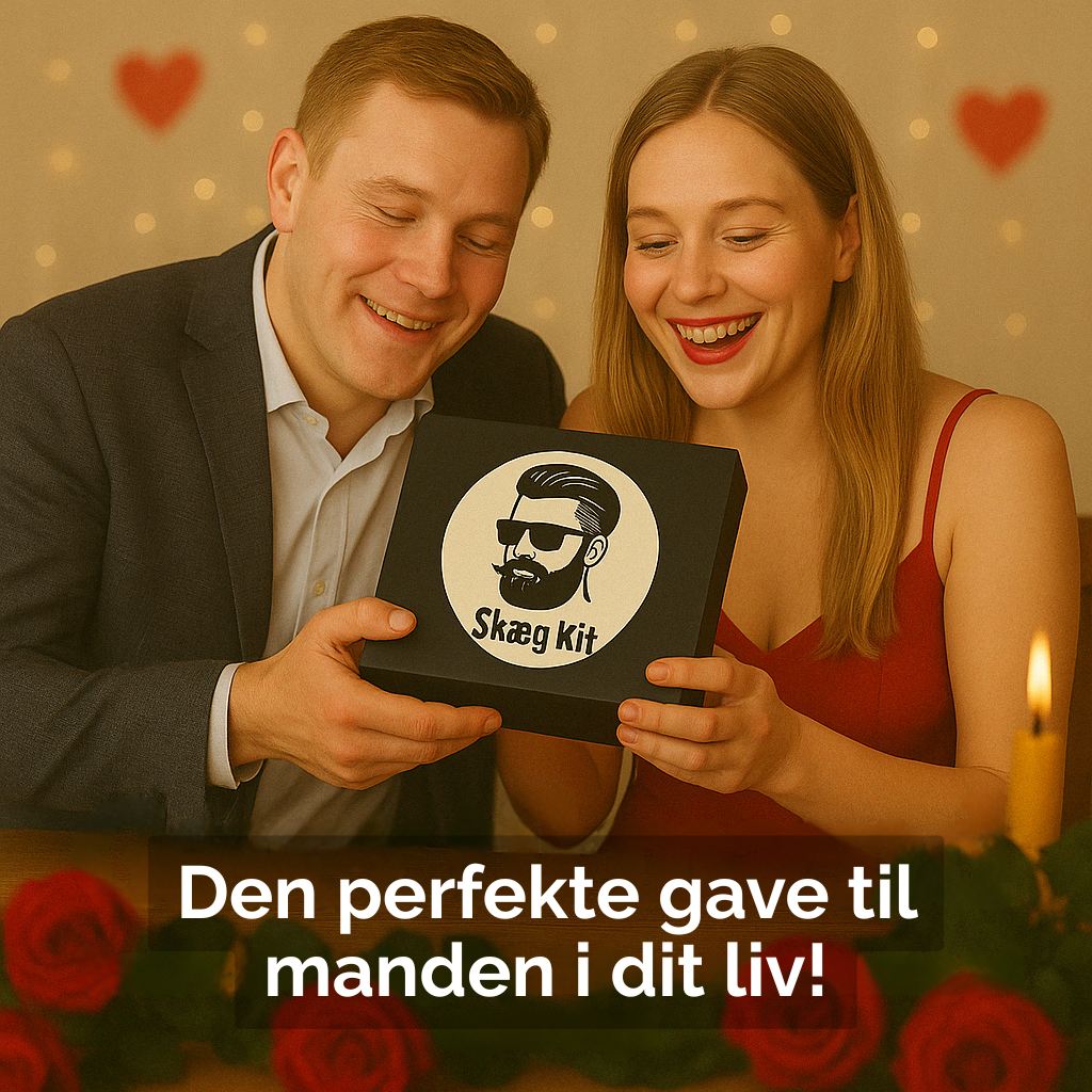 Skægpleje Kit (Perfekt til manden) - Komplet Skægplejekit