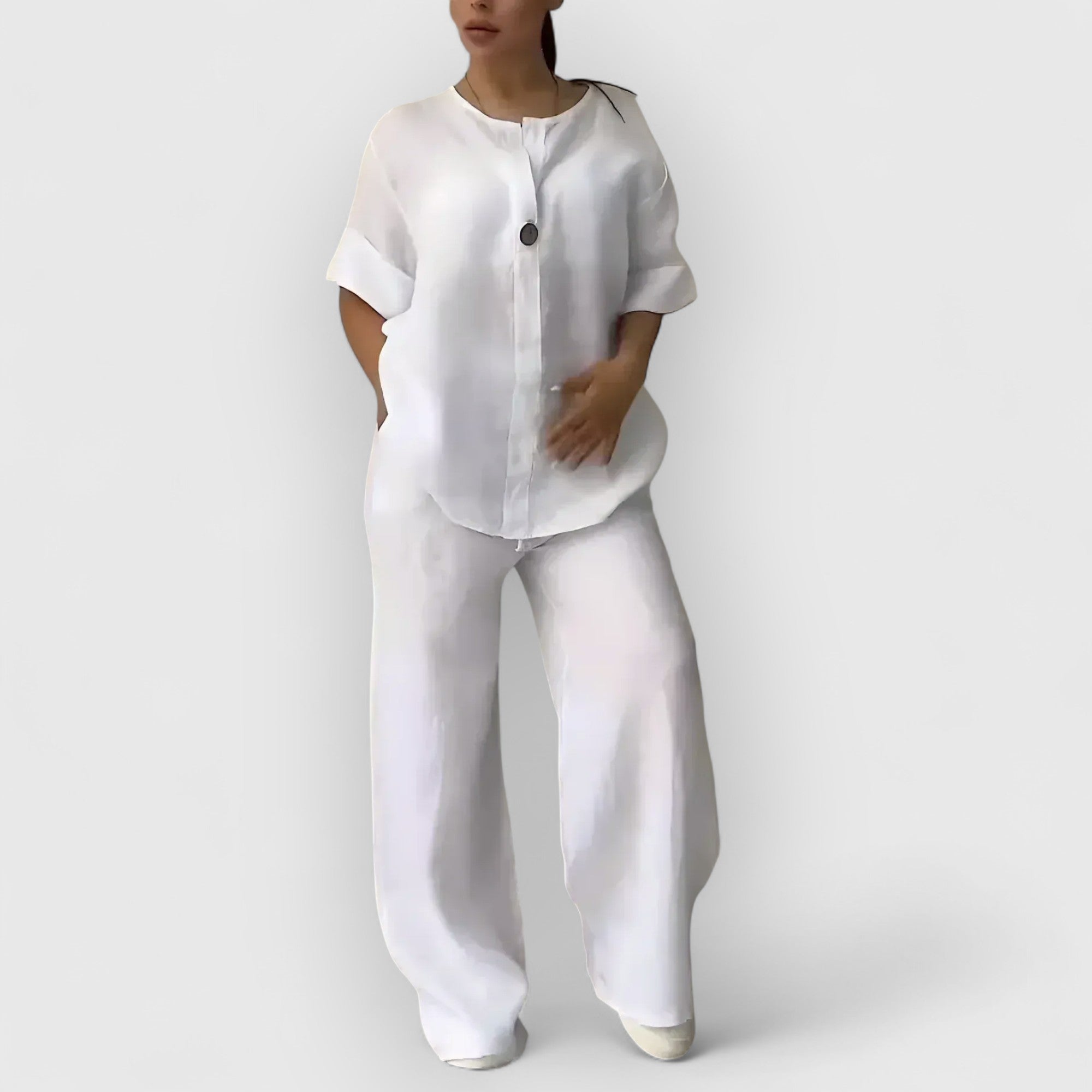 Margherita | 100% linned sæt i to dele